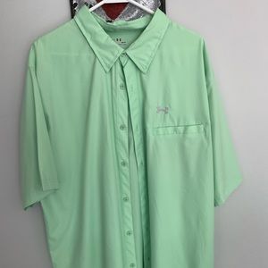 Under armour button up t-shirt
